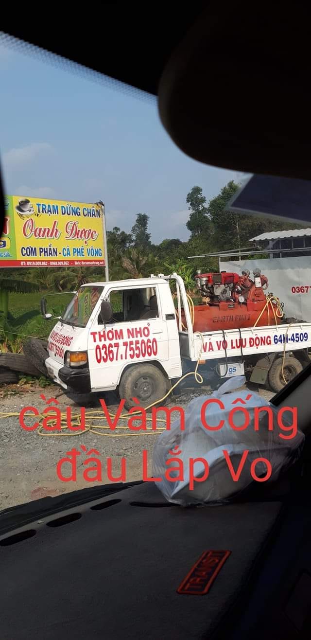 Vá vỏ lấp vò vàm cống