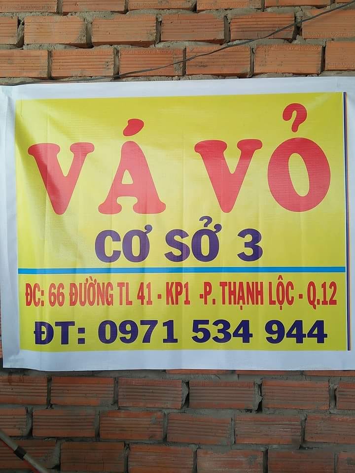 Vá vỏ quận 12 - Hồ Chí Minh