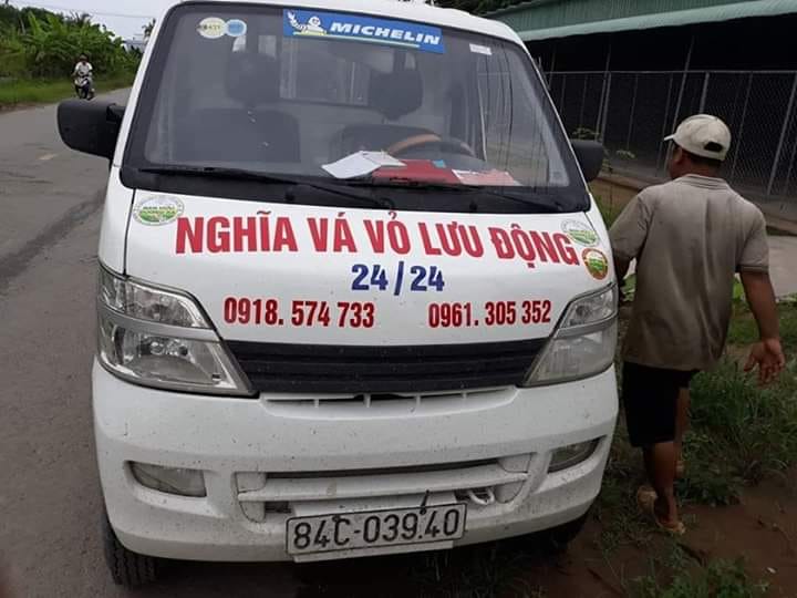 vá vỏ Khu vực cầu ngang trà vinh 