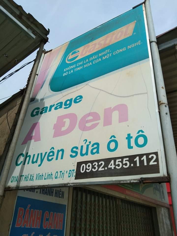 Gara Anh Đen khu vực thị trấn hồ xá quảng trị