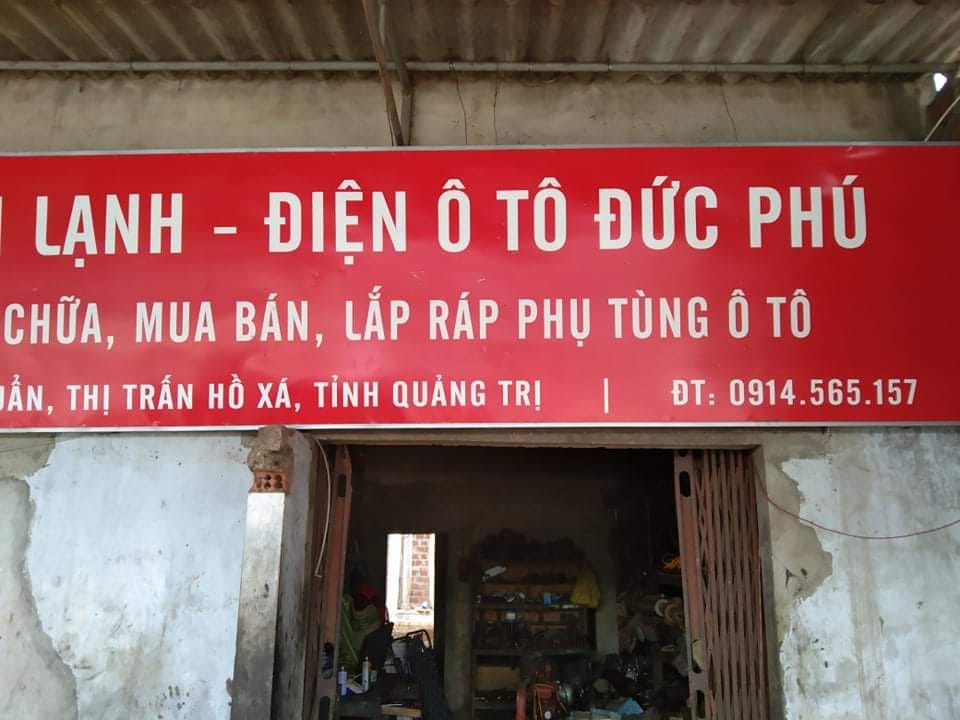 Gara khu vực thị trấn hồ xá quảng trị