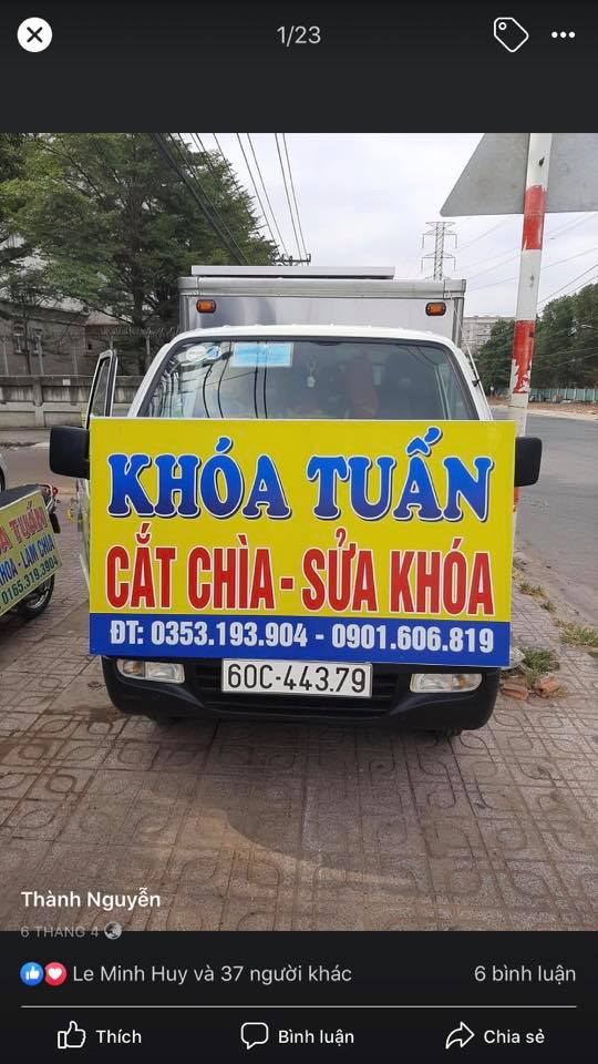 Thợ khoá & sửa khóa kv nhơn trạch